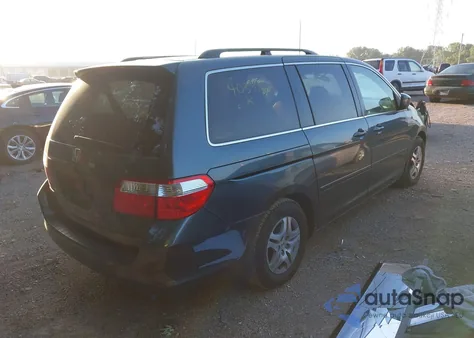 2006 Honda Odyssey Ex-L из США, поврежденный, VIN 5FNRL386X6B403910